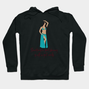 Funny Belly Dancing Shimmy Hoodie